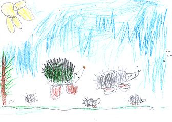 Image showing Kid\'s drawing