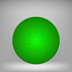 Image showing Green Sphere