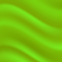 Image showing Green Wave Background