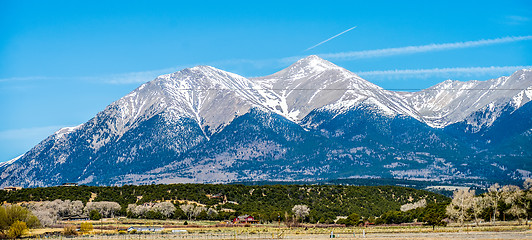 Image showing colorado roky mountains vista views