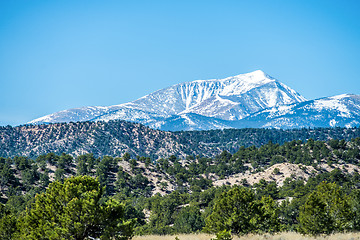 Image showing colorado roky mountains vista views