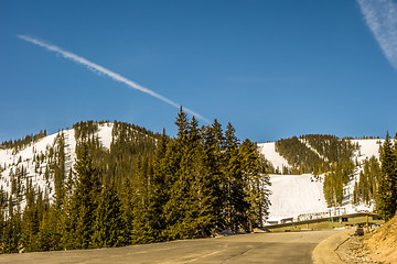 Image showing colorado rocky mountains near monarch pass