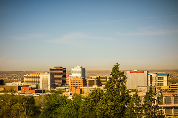 Image showing albuquerque new mexico skyline of downtown