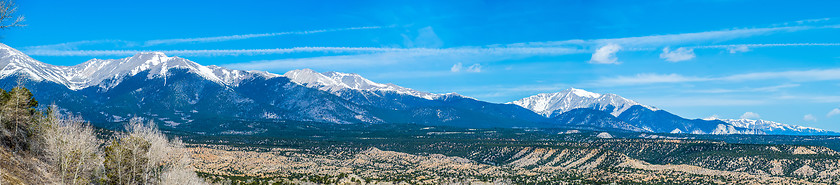 Image showing colorado roky mountains vista views