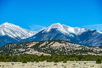 Image showing colorado roky mountains vista views