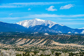 Image showing colorado roky mountains vista views