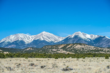 Image showing colorado roky mountains vista views