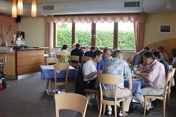 Image showing People at bar