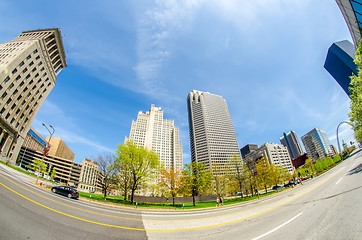 Image showing saint louis missouri downtown at daylight