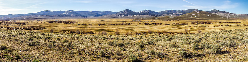 Image showing colorado rocky mountains foothills