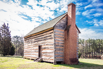 Image showing preserved histric wood house