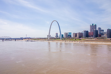 Image showing saint louis missouri downtown at daylight