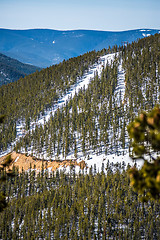 Image showing colorado rocky mountains near monarch pass