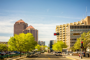 Image showing albuquerque new mexico skyline of downtown