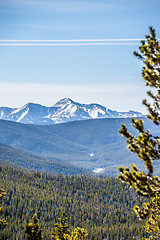 Image showing colorado rocky mountains near monarch pass