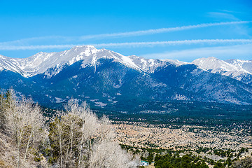 Image showing colorado roky mountains vista views