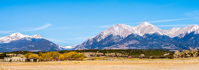 Image showing colorado roky mountains vista views