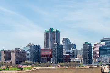 Image showing saint louis missouri downtown at daylight