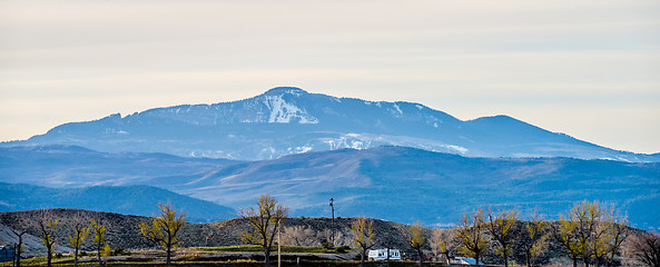 Image showing at the foothills of colorado rockies