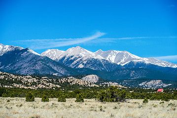 Image showing colorado roky mountains vista views