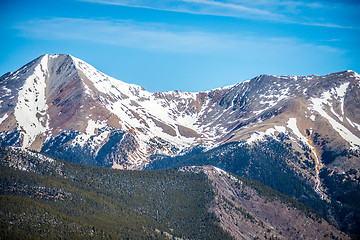 Image showing colorado rocky mountains near monarch pass