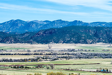 Image showing colorado roky mountains vista views