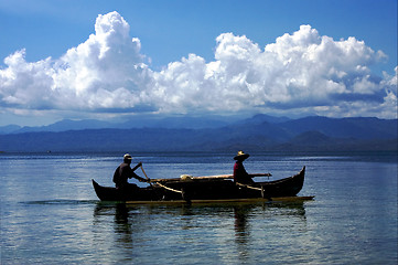 Image showing fishing in madagascar sea