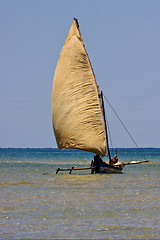 Image showing water e people in a fishing boat