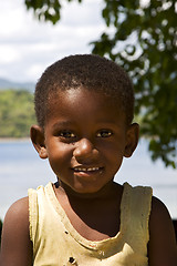 Image showing little man in yellow