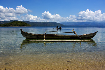 Image showing boats in madagascar land