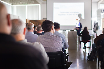 Image showing Audience in the lecture hall.