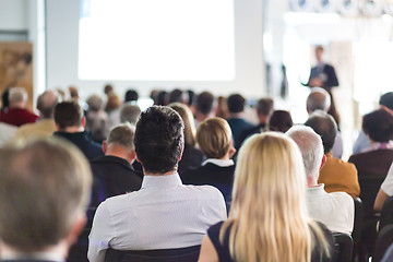 Image showing Audience in the lecture hall.