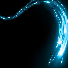 Image showing Blue abstract background. EPS 10