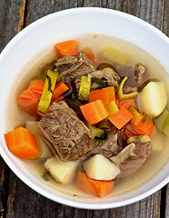 Image showing Beef Soup