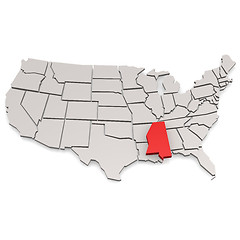 Image showing Mississippi