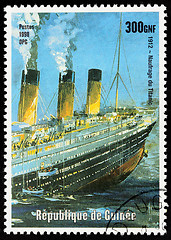 Image showing Titanic Stamp
