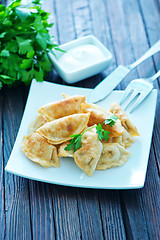 Image showing fried dumplings