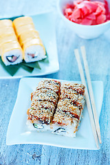 Image showing sushi