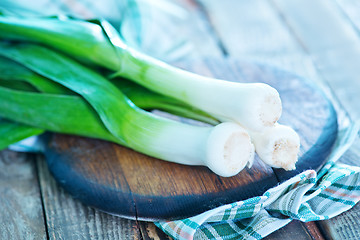 Image showing fresh leek