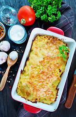 Image showing potato gratin 