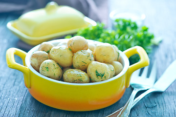 Image showing boiled potato