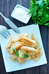 Image showing fried dumplings