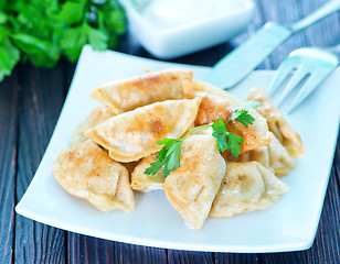 Image showing fried dumplings