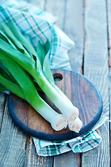 Image showing fresh leek