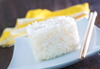 Image showing boiled rice