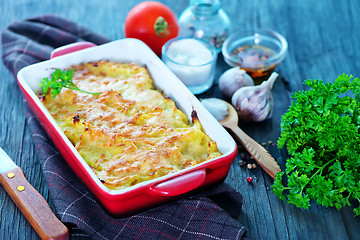 Image showing potato gratin 