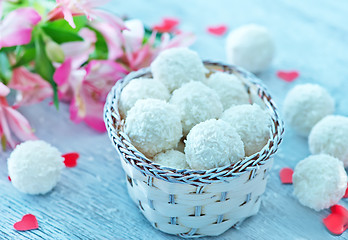 Image showing coconut balls