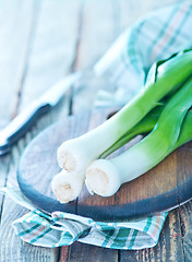 Image showing fresh leek