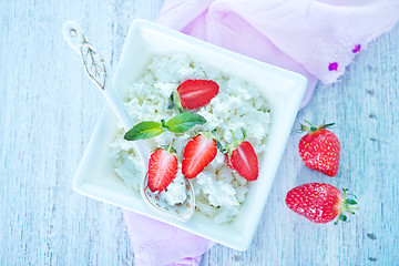 Image showing cottage with strawberry