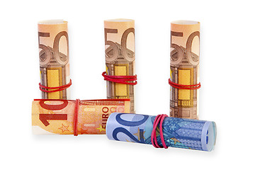 Image showing Euro Banknotes